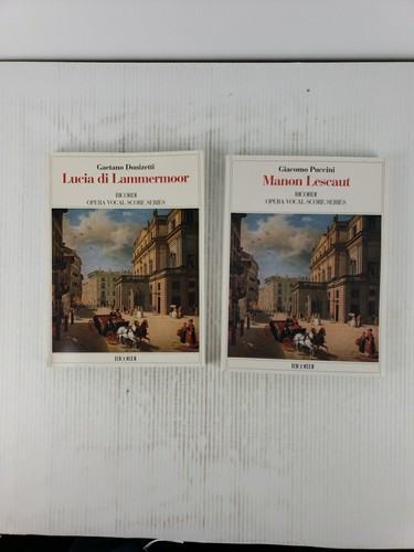 Ricordi opera vocal - ricordi, series