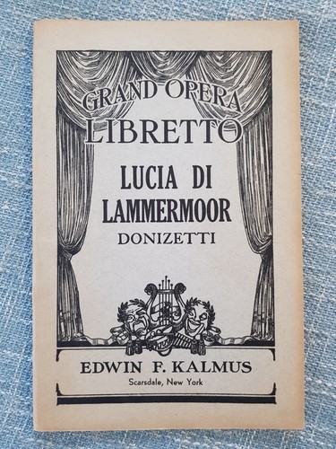 Lucia lammermoor donizetti - lammermoor,