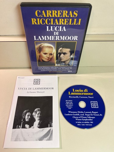 Lucia lammermoor dvd bel - lucia, di